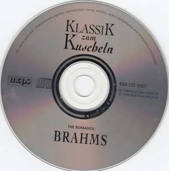 CD Johannes Brahms: The Romantic Brahms