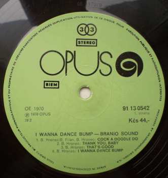 LP Braňo Hronec Sound: I Wanna Dance Bump