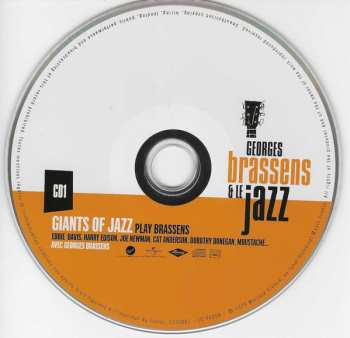 2CD Clark Terry: Georges Brassens & Le Jazz