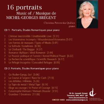 Album Bregent,michel-georges: 16 Portraits
