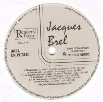 LP Jacques Brel: En Public