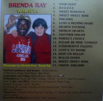 CD Brenda Ray: Walatta