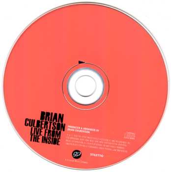 CD Brian Culbertson: Live From The Inside