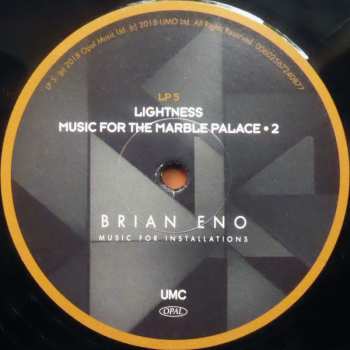 9LP/Box Set Brian Eno: Music For Installations LTD