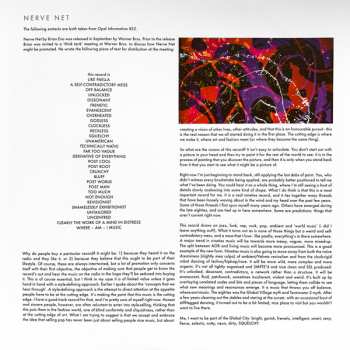 2LP Brian Eno: Nerve Net