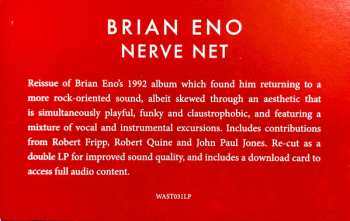 2LP Brian Eno: Nerve Net