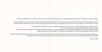 CD Brian Eno: Spinner