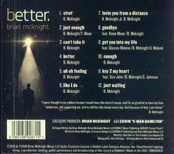 CD Brian McKnight: Better.