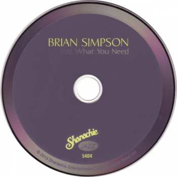 CD Brian Simpson: Just What You Need