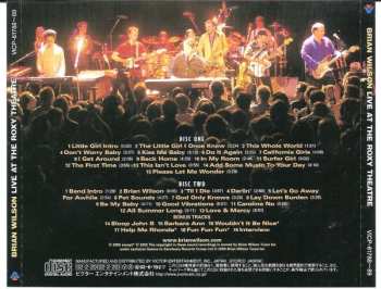 2CD Brian Wilson: Live At The Roxy Theatre