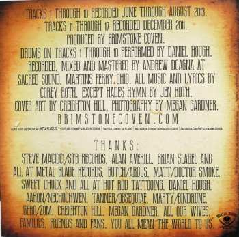 CD Brimstone Coven: Brimstone Coven
