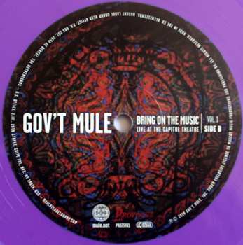 2LP Gov't Mule: Bring On The Music, Live At The Capitol Theatre Vol.1 LTD | CLR