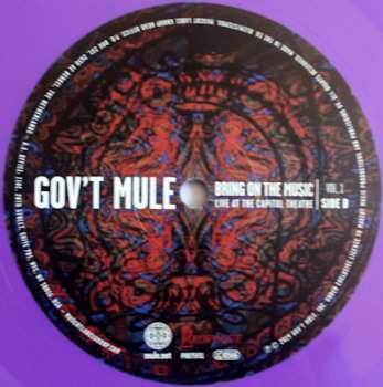 2LP Gov't Mule: Bring On The Music, Live At The Capitol Theatre Vol.1 LTD | CLR