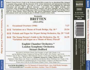 CD The London Symphony Orchestra: Variations On A Theme Of Frank Bridge