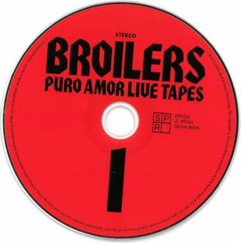 2CD Broilers: Puro Amor Live Tapes