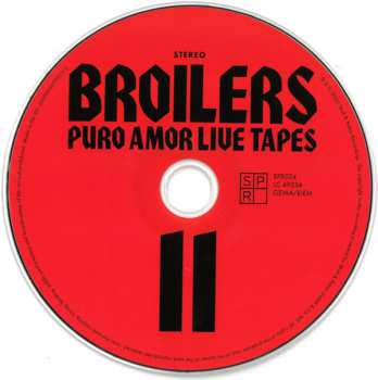 2CD Broilers: Puro Amor Live Tapes