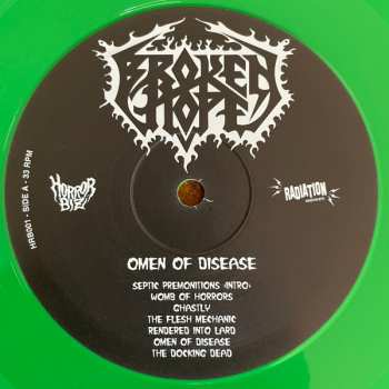 LP Broken Hope: Omen Of Disease CLR | LTD