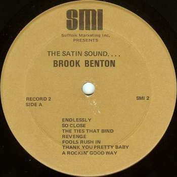 2LP Brook Benton: The Satin Sound...