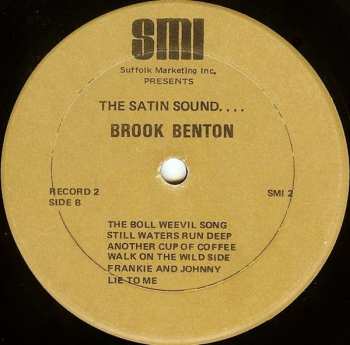 2LP Brook Benton: The Satin Sound...
