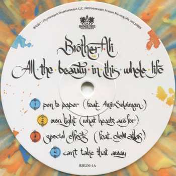 2LP Brother Ali: All The Beauty In This Whole Life CLR