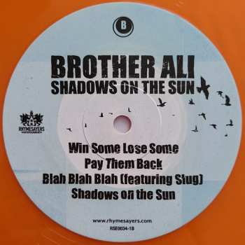2LP Brother Ali: Shadows On The Sun CLR