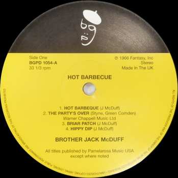 LP Brother Jack McDuff: Hot Barbeque