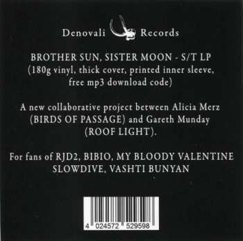 LP Brother Sun, Sister Moon: Brother Sun, Sister Moon LTD | CLR