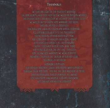 CD Brothers Of Metal: Prophecy Of Ragnarök LTD | DIGI
