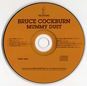 CD Bruce Cockburn: Mummy Dust
