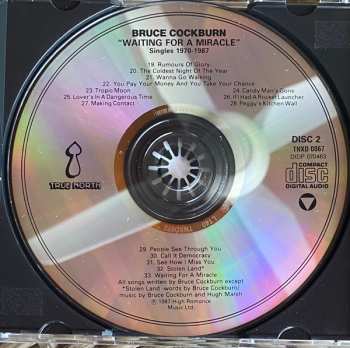 2CD Bruce Cockburn: Waiting For A Miracle, Singles 1970-1987