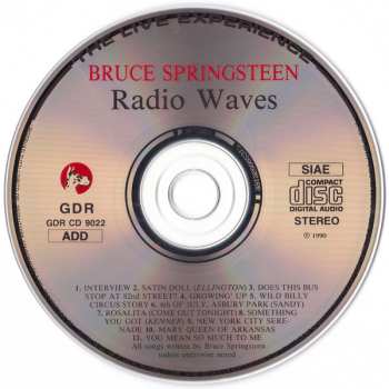 3CD Bruce Springsteen: Radio Waves (3cd)