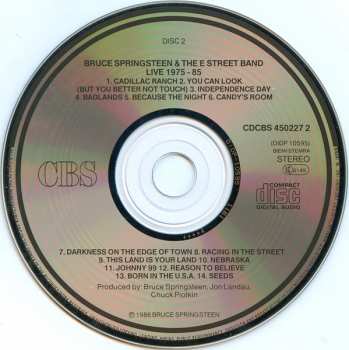 3CD/Box Set Bruce Springsteen & The E-Street Band: Live/1975-85