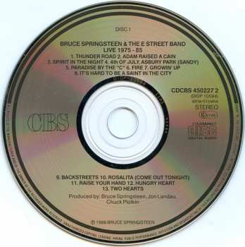 3CD/Box Set Bruce Springsteen & The E-Street Band: Live/1975-85