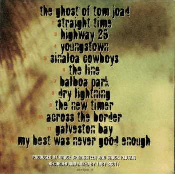 CD Bruce Springsteen: The Ghost Of Tom Joad