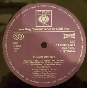 LP Bruce Springsteen: Tunnel Of Love