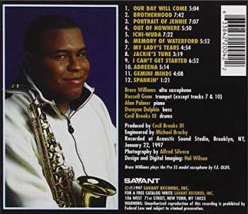 CD Bruce Williams:  Brotherhood