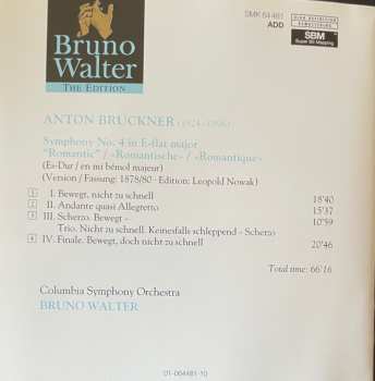 CD Columbia Symphony Orchestra: Symphony No. 4 In E-flat Major "Romantic"