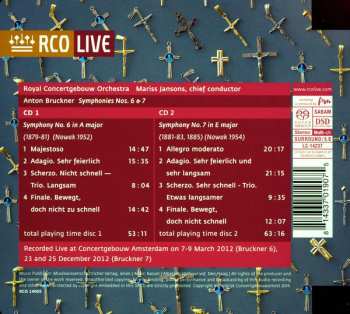 2SACD Concertgebouworkest: Symphonies Nos. 6 & 7