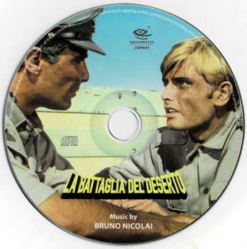 CD Bruno Nicolai: La Battaglia Del Deserto (Original Motion Picture Soundtrack In Full Stereo) LTD