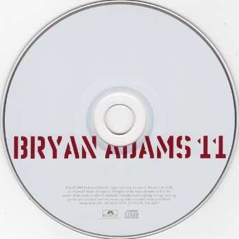 CD Bryan Adams: 11