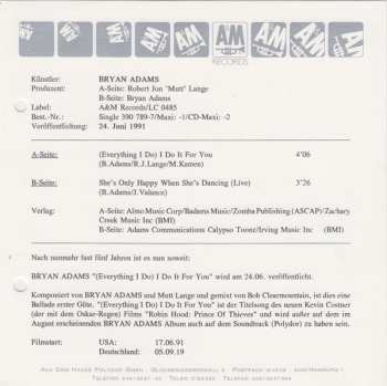 SP Bryan Adams: (Everything I Do) I Do It For You