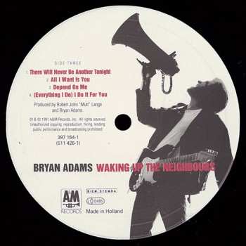 2LP Bryan Adams: Waking Up The Neighbours