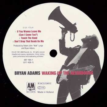 2LP Bryan Adams: Waking Up The Neighbours
