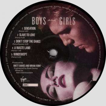 LP Bryan Ferry: Boys And Girls