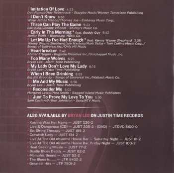 CD Bryan Lee: My Lady Don't Love My Lady