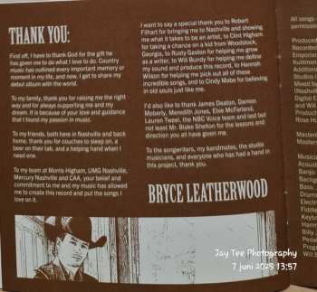 CD Bryce Leatherwood: Bryce Leatherwood