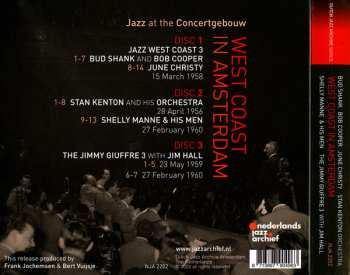 3CD The Jimmy Giuffre Trio: West Coast In Amsterdam