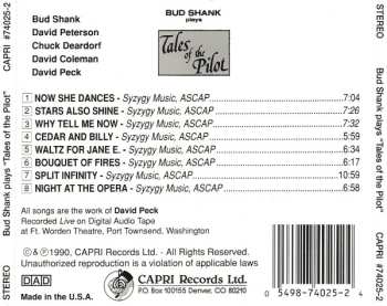 CD Bud Shank: Tales Of The Pilot (The Music Of David Peck)