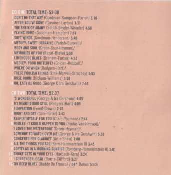 2CD Buddy DeFranco And His Orchestra: I Hear Benny Goodman And Artie Shaw