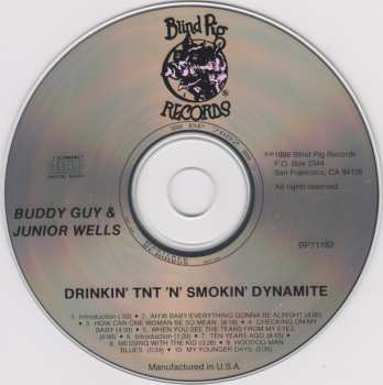 CD Buddy Guy: Drinkin' TNT 'N' Smokin' Dynamite